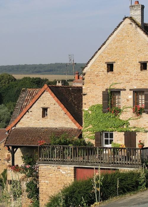 Communauté de Taizé en Bourgogne du Sud, proche d’Azé.